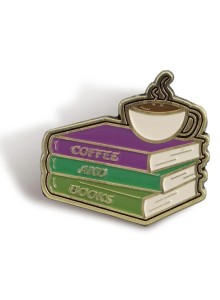 Значка Кафе и книги - Пълтни прес